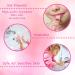 Expressions Girls 7-Day Press On Nails Set | PARIS JE T'AIME Collection | 84PC Assorted Colors Nail Accessories for Kids | Day-Of-The-Week Adhesive False Nails for Girls - Buy Online on GoSupps.com
