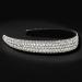 WOVOWO Rhinestone Headband - Sparkly Crystal Diamond Hair Accessories for Women, Non Slip Fashion Bling Head Band - White - Buy Online on GoSupps.com