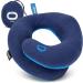 BCOZZY 3-7 Y/O Kids Travel Pillow for Car & Airplane, Soft Kids Neck Pillow for Traveling in Car Seat, Provides Double Support for Toddlers Head & Chin in Road Trips, Washable, Small Size, Navy