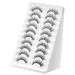 Buy Bemi Wispy 100% Handmade False Eyelashes - Luxurious Cat Eye Look 10 Pairs for Everyday & Wedding Use - Buy Online on GoSupps.com