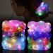10Pcs LED Light Hair Scrunchies - Glow in the Dark Hair Ties for Women - Mermaid Party Favors - Neon Accessories for Festivals - Buy Online on GoSupps.com