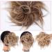 Messy Bun Hair Piece for Women Messy Fluffy Hair Bun Chignon Tousled Updo Hairpiece Ponytail Extension with Elastic Band Synthetic Scrunchies Ponytail Hairpieces for Women Fake Hair Accessories fo 12h24 - Buy Online on GoSupps.com