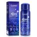 PEPHUCA Glitter Spray - Temporary Shiny Glitter Spray for Body Hair Face and Clothing Waterproof Hairspray Shimmer Silver Powder for Prom Festival Rave Stage Makeup Gifts for Women 60ML 1 Pack