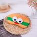 Funny Hamburger Sleep Mask for Women | Soft Travel & Nap Eye Mask with Elastic Strap - Perfect for Rest & Relaxation - Buy Online on GoSupps.com