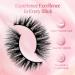 Natural Cat Eye Lashes - 5 Pairs Fluffy Mink Wispy 3D Anime Strip Lashes by VEDA TINDA | Romantic Liaison - Perfect for Extensions (Glue Required - Buy Online on GoSupps.com