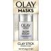Olay Masks - Clay Stick Mask - Glow Boost - Anthracite White 48 g - Buy Online on GoSupps.com