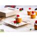 50-Pack 6x6 Inch Square Paper Plates - Eco-Friendly, Biodegradable & Heavy-Duty Disposable Plates made from Bagasse Fibers - Natural & Compostable 6'' Square Plates - Buy Online on GoSupps.com