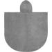 Normani Children's Bath Poncho - Cotton Toddler Bath Towel with Hood | Grey 70x75 cm Bathrobe - Buy Online on GoSupps.com