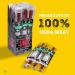 Supreme Zabiha Halal Beef Jerky Sticks 16 Count - Hand Crafted Meat Snacks (Jalapeno) - Buy Online on GoSupps.com