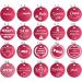 Personalized Pink Pet Tags for Dogs & Cats | Unique Recognition Brands | Engraved on Both Sides | 30mm Round - Buy Online on GoSupps.com