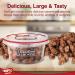 Tropgo Caramelised Almonds 180g - Sweet Nuts in a Resealable and Recyclable Nut Tub - Wholesome Trail Mix with Fibre Protein and Essential Minerals - Healthy Nuts for All Ages - Buy Online on GoSupps.com