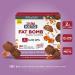 SlimFast Keto Fat Bomb Snack Cluster - Caramel Nuts & Chocolate - 14 Count Box (Pack of 4) - Low Carb, 0g Added Sugar - Keto Snacks for Weight Loss - Buy Online on GoSupps.com