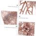 STOBAZA 3 Sets 12pcs Christmas Hollow Flower Christmas Glitter Simulated Wreath Flowers 16c Jesus Pe Blush - Buy Online on GoSupps.com