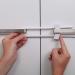 Dreambaby Sliding Locks 3 Pack White - Secure Cabinets and Doors - 3 Count - Buy Online on GoSupps.com