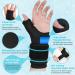 Tolaccea Thumb Wrist Ice Pack - Hot & Cold Therapy for Pain Relief, Arthritis, Carpal Tunnel, Injuries - Reusable Soft Gel Pack - Buy Online on GoSupps.com