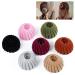 7PCS Bird Nest Magic Hair Clip  Ponytail Hair Holder  Lazy Birds Nest Plate Hairpin for Thin Hair and Thick Hair  Gift for Women Girls  Back to School Outfit (Flocking)