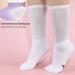 +MD Women's Non-Binding Bamboo Diabetic Socks 6 Pack - Circulatory Full Cushion Crew Socks - Grey/Black/White - Size 9-11 - Buy Online on GoSupps.com