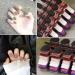 Flofia 336 PC Short Square Artificial Nails Set - Matt False Nails for DIY Nail Art - 14 Color Full Cover Fingernails - Buy Online on GoSupps.com