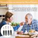 Ergonomic Cutlery Set for Parkinson's & Disabilities - 4-Piece Aid Kit with Bent Spoon Loeffel Knife & Fork for Seniors & Kids - Buy Online on GoSupps.com