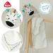 Fehn Hooded Bathing Towel Zebra - Baby & Toddler Terry Poncho 80x80 cm Perfect for Infants 0+ Months | Soft & Adorable Baby Bath Towel - Buy Online on GoSupps.com