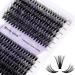 Individual Lashes 240PCS Cluster Lashes Extension C Curl 0.07mm 30D/40D Mixed 12-16mm Lash Clusters Wide Stem Individual Eyelashes Clusters DIY Eyelashes Extensions(30D+40D-0.07-C-MIX12-16) RR-12-16mm Clusters-30D+40D-0.07-C