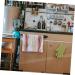 jojofuny Black Washcloths Single Bar Hand Rail for Coat Mounted Kitchen Bathroom Bath Rack Towel Racks Stainless Required Black 40X7cm - Buy Online on GoSupps.com