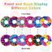 Mermaid Theme Hair Scrunchies - 12 Pack Elastic Hair Bands for Women, VSCO Girl Accessories, Perfect Gifts for Teenage Girls - Buy Online on GoSupps.com