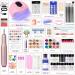 DouborQ Acrylic Nail Kit with Electric Nail Drill Nail Lamp U V Nail Dryer Light Manicure Pen False Nail Tips Starter Set Acrylic Nail Art Supplies for Beginner with Everything (MT20-12) - Buy Online on GoSupps.com