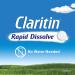 Claritin Rapid Dissolve Allergy Medicine 24-Hour Non-Drowsy Relief 10 mg 10 Tablets - Buy Online on GoSupps.com