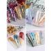 Ebanku 3pcs Nail Art Foils - Double-Sided Glitter Gold Stickers for DIY Nail Decorations - Buy Online on GoSupps.com