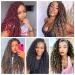 Goddess Locs Crochet Hair 14 Inch - 8 Pack Pre-looped River Fauxs Locs Crochet Hair T30 for Black Women - Buy Online on GoSupps.com