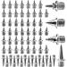 64-Piece Spike Replacement Darts for Athletics - Short Long Tower & Pointed Nails for Training & Competition - Buy Online on GoSupps.com