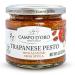 Trapanese Pesto Sauce, made with Tomato Sauce, Basil & Almonds. Italian Specialties. 6.3oz (180g). 100% made in Italy. By Campo D'Oro