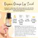 Rocky Mountain Oils Organic Orange Essential Oil - 100% Pure Aromatherapy Diffuser Oil | Pet-Friendly Citrus Fragrance | Therapeutic Grade 15mL - Buy Online on GoSupps.com
