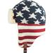 Stars and Stripes Aviator Trapper Hat - American Flag Ushanka Eskimo Bomber for Cold Winter - One Size - Buy Online on GoSupps.com