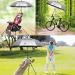 Prospo 68 Golf Umbrella | UV Protection, Extra Large, Auto Open, Windproof - Silver/Black - Buy Online on GoSupps.com