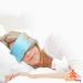 Blissful Being Lavender Eye Pillow - Hot/Cold Weighted Satin Eye Mask for Sleeping, Yoga, Meditation - Aqua with Minky Strap Cover - Gifts for Women, Birthday, Teachers - Buy Online on GoSupps.com