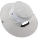 Women's Ponytail Sun Hat with UV Protection - Muryobao Wide Brim Beach Fishing Hat in Pure Beige - Buy Online on GoSupps.com