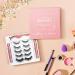 5 Pair Magnetic Eyelashes with Eyeliner & Tweezer Kit - Waterproof, Reusable, Natural Look - Buy Online on GoSupps.com