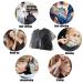 Waterproof Hair Dye Cape | Comb-Out Styling Cape | Makeup Apron for Hair Color - Black - Buy Online on GoSupps.com