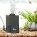 AQQA aquarium sponge filter quiet aquarium filter for biological and mechanical filtering air lifter aquarium internal filter with filter material A-Klein (for 15-150l)