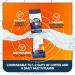 Buy Clean Energy Drink Mix with Cortisol Protection | All-Day Focus Natural Caffeine B12 D3+K2 Antioxidants & Electrolytes - Citrus Sunrise (14 Count - Buy Online on GoSupps.com