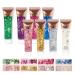 Beliky Girl Set of 4 liquid glitter gels for face body hair and nails - For face body hair and nails