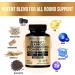 Shilajit 1000mg Irish Sea Moss 100mg Ashwagandha 100mg Tongkat Ali Boron Magnesium PQQ & More | 60 Capsules - 30 Days Supply| Fulvic Acid Veg Capsules| Vegan| Gluten Free | Non-GMO - Buy Online on GoSupps.com