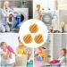 Washing Machine Balls Soft Washing Balls 3 Pcs Machine Ball Softener Tpr Reusable Laundry Balls Quick Drying Washing Balls Deep Cleaning Machine Balls Laundry Softener Balls Yellow - Buy Online on GoSupps.com