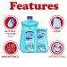 Dial Liquid Hand Soap Refill Combo - Antibacterial Moisturizing Hand Wash (7.5 Oz Pump + 52 Oz Refill) - Ideal for All Skin Types - Spring Water Scent - Buy Online on GoSupps.com