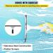 Window Cleaning Tool 2-In-1 Window Squeegee and Lightweight Brush Head Alumina Tube Extension Pole Window Cleaner Telesrod/29.5 Ft 35cm Brush Head 10M/33FT - Buy Online on GoSupps.com