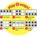 Trend Enterprises Picture Words Bingo Game | 6 Ways to Learn & Play | Ideal for Classroom & Home | 2-36 Players | Ages 5 - Buy Online on GoSupps.com