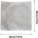 20 Pieces Multifunctional Scratch-Repellent Wire Dishcloths Multipurpose Wire Dishcloths Scratch-Repellent Wire Dishcloth for Wet Dry - Buy Online on GoSupps.com