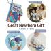 Crinkle Soft Baby Books 0-6 Months 3D Touch Feel Cloth Books for Babies Chewing Soft Books for Babies 0-6 Months Sensory Toys 0-6-12 Months Stroller Toys for Baby Girl Boy Gift(ocean) - Buy Online on GoSupps.com